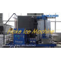 Containerized 15 tons fresh water flake ice machine with high quality